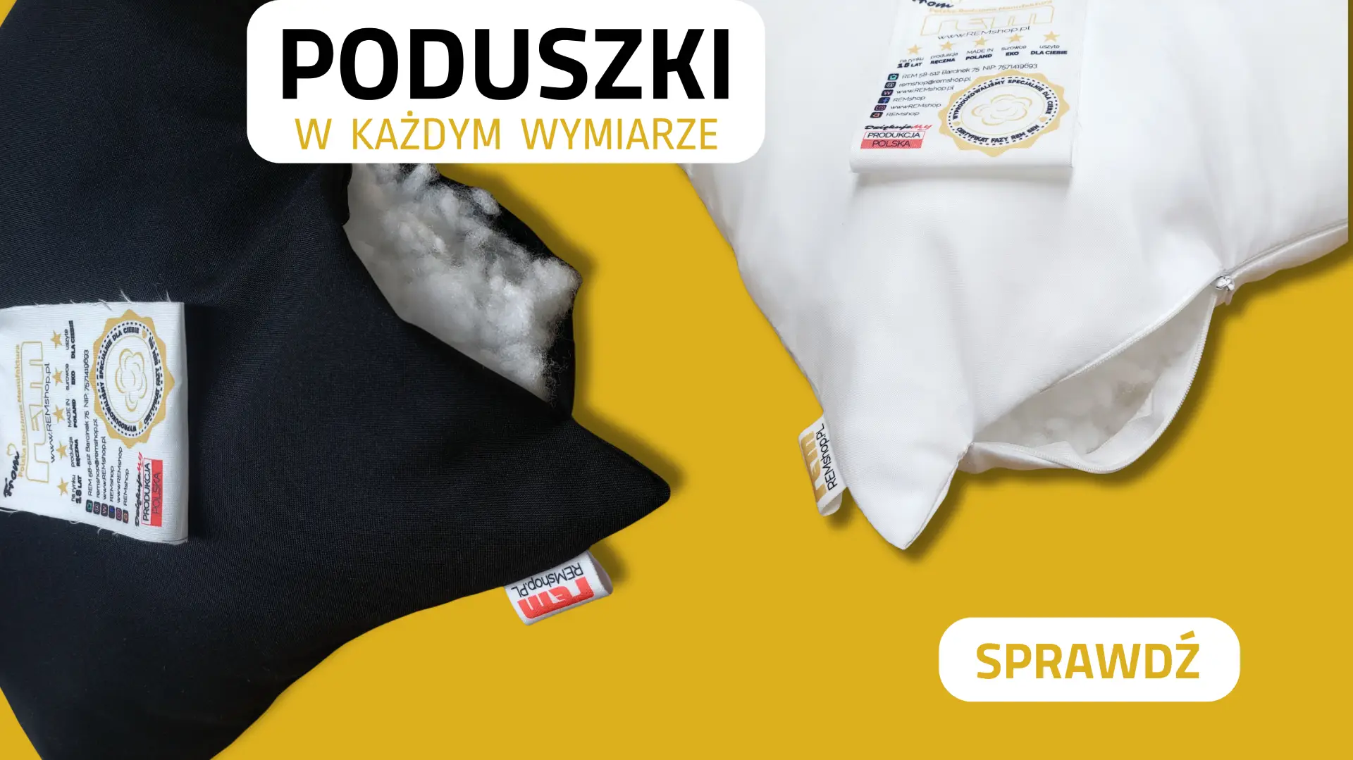 REMshop poduszki do spania