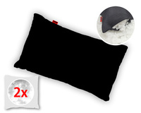 Czarna Poduszka 70x120 poducha 120x70 pumpMAX REM