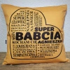 Super prezent dla Babci Spersonalizowana poduszka z imieniem Przytulanka na Dzień  Babci