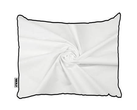 BIAŁA Bawełniana poszewka na poduszkę do spania w kolorze białym podszewka pościelowa 100% COTTON