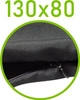 Czarny \ 80 x 130 cm