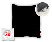 Czarna Poduszka 70x60 poducha 60x70 pumpMAX REM
