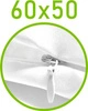 Biały \ 50 x 60 cm