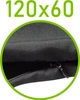 Czarny \ 60 x 120 cm