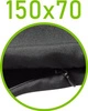 Czarny \ 70 x 150 cm